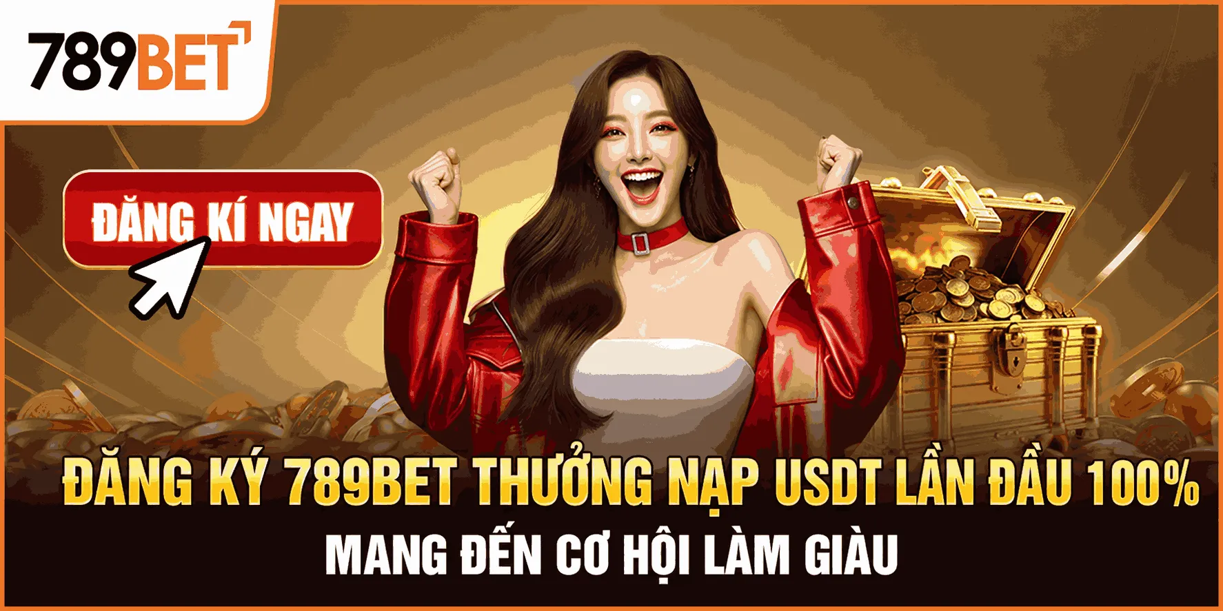 Đăng ký 789bet thưởng nạp USDT lần đầu 100%